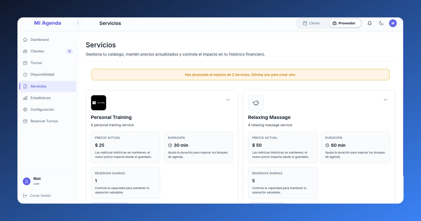 Mi Agenda screenshot 12